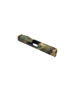 Shield Arms Glock 19 Gen 3 RMR Ready Woodland Camo Slide