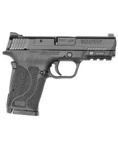 Smith & Wesson M&P Shield EZ M2.0 9mm Luger 8+1, 3.67" Black Armornite Steel Barrel & Serrated Slide, Matte Black Polymer Frame w/Picatinny Rail, Grip Safety