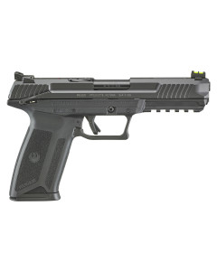 Ruger Ruger-5.7 5.7x28mm 4.94" Barrel 20+1, Black Polymer Frame With Picatinny Acc. Rail, Drilled & Tapped Lightening Cut Steel Slide, Ambidextrous Safety, Optics Ready