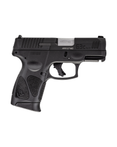 Taurus G3C 9mm Compact – 12+1, 3.26" Stainless Barrel, Black Tenifer Slide, 2 Magazines