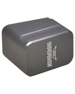 Warne Magazine Extension For Glock 17, 22 Magazines - Adds 5rd 9mm, 4rd 40 S&W