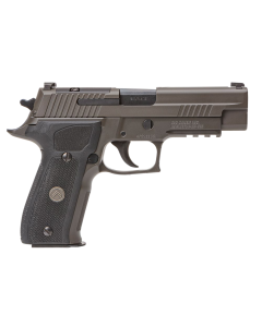 Sig Sauer P226 Legion Full Size Frame 9mm Luger 15+1, 4.40" Black Carbon Steel Barrel, Legion Gray Cerakote Optic Ready/Serrated Stainless Steel Slide, Legion Gray Elite Cerakote Legion Gray Cerakote Aluminum with Picatinny Rail & Beavertail