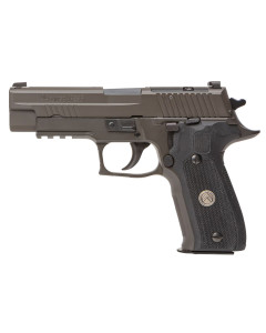 Sig Sauer P229 Legion Compact Frame 9mm Luger 15+1, 3.90" Black Carbon Steel Barrel, Legion Gray Cerakote Serrated Stainless Steel Slide, Legion Gray Cerakote Aluminum Frame w/Beavertail & Picatinny Rail, Black G10 w/Legion Medallion Grip