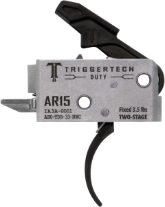 TriggerTech Duty Curved 3.50 lbs Draw Two-Stage Trigger - Fits AR-15