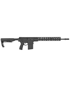 Radical Firearms RF-10 308 Win 20+1 18", Black, 15" M-Lok Handguard, MFT Minimalist Stock/Engage Grip, RFT-MS Compensator