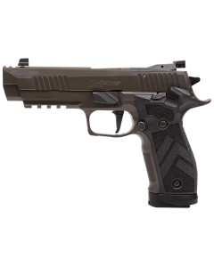 Sig Sauer P226 XFive Legion Full Size Frame 9mm Luger 20+1, 4.40" Black Steel Barrel, Legion Gray Cerakote Serrated Stainless Steel Slide, Legion Gray Cerakote Stainless Steel Frame w/Beavertail & Picatinny Rail, Legion Black TXG Panels w/Mag
