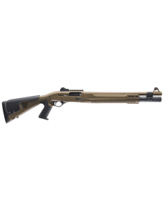 Beretta USA 1301 Mod 2 Tactical 12 Gauge 3" 7+1 18.50", FDE, Synthetic Furniture, Synthetic Pistol Grip Stock with M-Lok Forend, Ghost Ring Sight, Optics Mount, Pro-Lifter Port, Oversized Controls, Semi-Flat Tac Trigger
