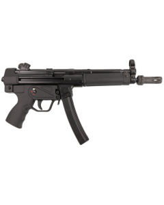 Military Armament Corporation MAC 5, 9mm Luger 30+1, 8.90" Black Steel Threaded Barrel, Black Phosphate Receiver, Black Pistol Grip
