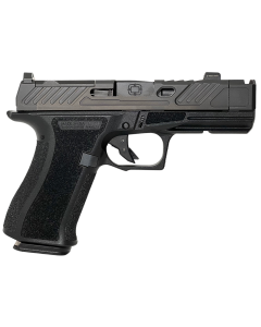 Shadow Systems CR920XP Sub-Compact 9mm 3.65", 15+1Bronze TICN Compensated/Match Grade Spiral Barrel, Black Nitride Optic Cut/Serrated/Window Cut Slide, Black Polymer Frame w/Beavertail & Picatinny Rail