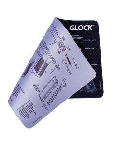 TEKMAT PISTOL DOUBLE SIDED MAT GLK G4 BLK/GRY