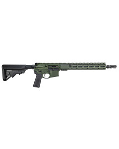 Sons Of Liberty Gun Works  M4 L89 5.56 NATO 30+1 13.90" Black QPQ Button Rifled Barrel, Ranger Green Anodized Picatinny Rail Aluminum Receiver, M-LOK Handguard, B5 Bravo Black Synthetic Stock & Black B5-P23 Grip, Ambidextrous 