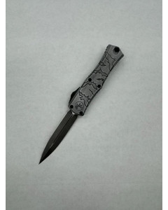 Microtech Hera II Mini Auto OTF 2.9" Brushed Metal Bats