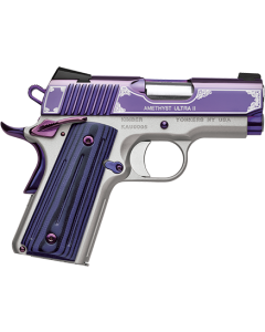 Kimber Mfg Inc.  Amethyst Ultra II 45ACP 7+1 3" Amethyst Purple PVD Stainless Steel Slide G10 Grip