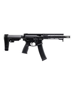 Daniel Defense PCC 9mm Luger 20+1 8.30" Black Phosphate Heavy Threaded Barrel, 7" M-LOK Handguard, Black Cerakote Stainless Steel Receiver w/Picatinny Rail, Black Polymer SB Tactical SBA3 Brace, Ambidextrous