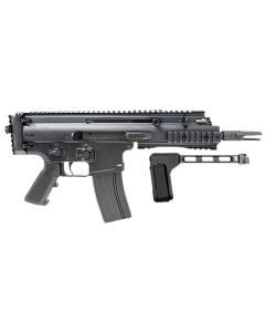 FN SCAR 15P 5.56 NATO 30+1, 7.50" Black Steel Barrel, Black Anodized Picatinny Rail Aluminum Receiver, SB Tactical Brace, Ambidextrous