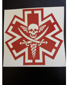 Tactical Medic Pirate Decal