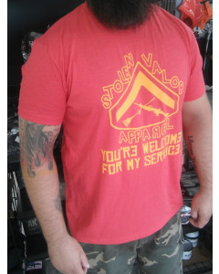 You're Welcome for my Service shirt by Stolen Valor Apparel