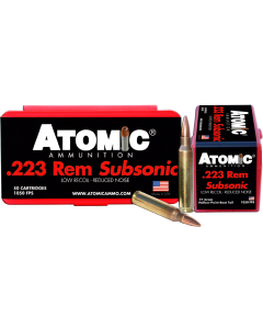Atomic 223 Rem 77gr Sub BTHP 50rd Box