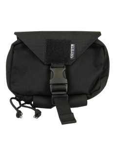 Slim Tear Off Medical Pouch (S.T.O.M.P.) Black