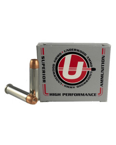 Underwood Ammo .357 Magnum Handgun Ammo - 125 Grain | Bonded Jacketed Hollow Point