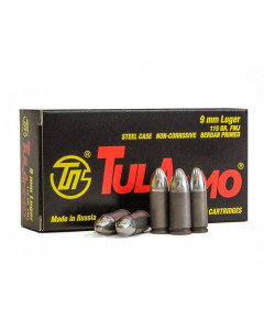 Tula Steel Case 9mm 115gr FMJ 50rds