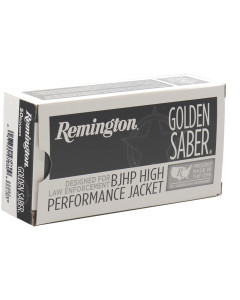 Remington Golden Saber 9mm 124gr BJHP 50Rd Box