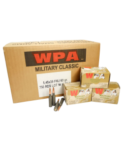 Wolf Military Classic 5.45x39 60gr FMJ