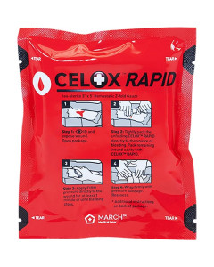 Celox Z-Fold Gauze, 10 Ft