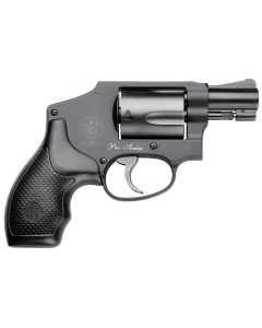 Smith & Wesson Model 442 Performance Center 38 S&W Spl +P 5 Shot 1.88" Stainless Steel Barrel, Carbon Steel Cylinder, Aluminum J-Frame, Black Metal Finish, Includes Moon Clips, No Internal Lock