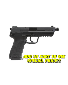 H&K HK45 Tactical (V1) DA/SA safety/decocking lever on left two 10rd magazines