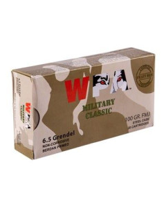 Wolf 6.5 Grendel - FMJ - Military Classic - 100 Grain - 20 Rounds