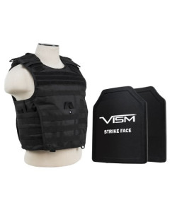 NC STAR Expert Carrier w/11X14 PE Hard Plates/ Black