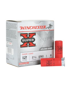 Winchester Super-X Game Load 12ga 2.75" 1 oz 8 shot 250rd Case