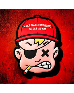 Dangerous Goods Danger Joe Make Waterboarding Great Again PVC Morale Patch