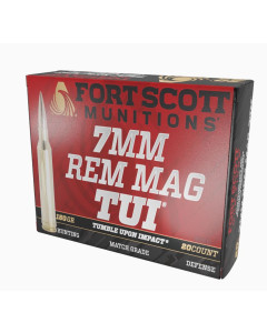 Fort Scott 7mm Rem Mag SCS TUI 150gr 20rd Box