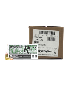 Remmington 9mm 115Gr FMJ 500Rd Case