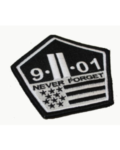 9/11/01 Never Forget Patch