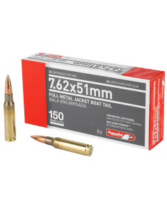 Aguila Ammunition Rifle, 762X51, 150 Grain, Full Metal Jacket Boat Tail, 20 Round Box 1E762110