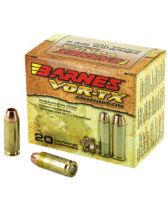 Barnes VOR-TX, 10MM, 155 Grain, XPB, Jacketed Hollow Point, Lead Free, 20 Round Box, California Certified Nonlead Ammunition 31180