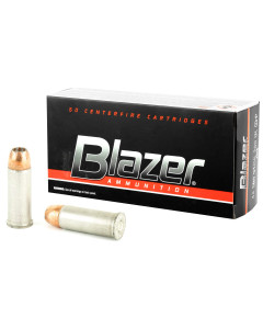 Blazer Ammunition Blazer, 44 Special, 200 Grain, Jacketed Hollow Point, 50 Round Box 3556