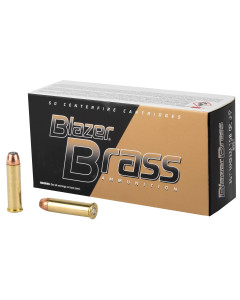 Blazer Ammunition Blazer Brass, 357MAG, 158 Grain, Jacketed Hollow Point, 50 Round Box 5207
