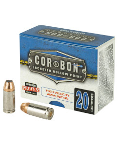 CorBon Self Defense, 9MM, 90 Grain, Jacketed Hollow Point, +P, 20 Round Box 990