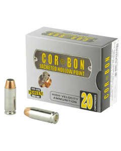CorBon Self Defense, 10MM, 150 Grain, Jacketed Hollow Point, 20 Round Box 10150
