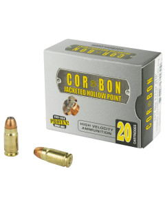CorBon Self Defense, 357SIG, 125 Grain, Jacketed Hollow Point, 20 Round Box 357SIG125