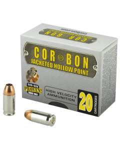 CorBon Self Defense, 380ACP, 90 Grain, Jacketed Hollow Point, 20 Round Box 38090