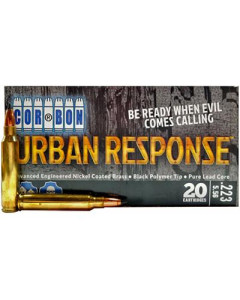CorBon Urban Response, 223 Remington, 55 Grain, Frangible, 20 Round Box UR22355-20