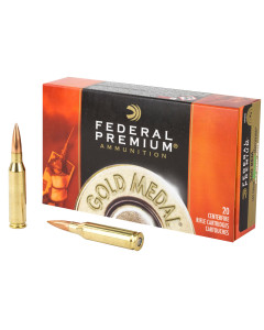 Federal Gold Medal, 260 Rem  142 Grain, Sierra Boat Tail Hollow Point, 20 Round Box GM260M