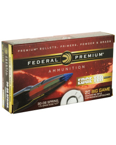 Federal Premium, Edge TLR, 30-06, 175 Grain, 20 Round Box P3006ETLR175