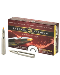 Federal Premium, 30-06, 180 Grain, Trophy Bonded Tip, 20 Round Box P3006TT1