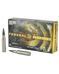 Federal Edge TLR, 308 Winchester, 175 Grain, 20 Round Box P308ETLR175